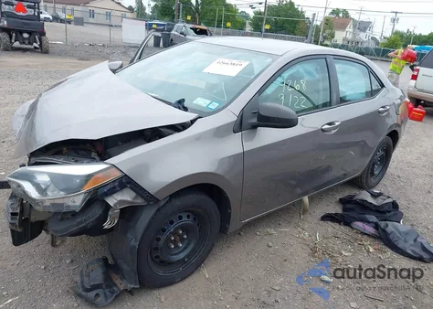 2014 Toyota Corolla Le z USA, uszkodzony, nr VIN 2T1BURHE2EC193735